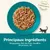 Principaux ingrédients : maquereau, filet de thon, bouillon de poisson, riz. Mention « À base d’ingrédients naturels » visible en haut à droite.