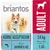 briantos ADULT, BONNE ACCEPTATION, avec saumon & riz, 14 kg, disponible aussi en 1 kg