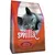 Sac de croquettes pour chat Smilla Finest Healthy Nutrition ADULT Rind, 4 kg. Texte visible en anglais et allemand sur l’emballage, image d’un chat gris sur le devant.