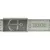 Trixie hondenhalsband met zilverkleurig ankerembleem en grijs lederdesign.