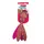 taille S : environ L 25 x l 5 x H 5 cm, rose