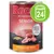 Rocco Senior blikvoer, 400 g, smaak poultry & oat flakes. Tekst: Supporting Power & Vitality. Verpakking toont vlees en haver. Groen pictogram met 24 blikken.