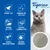 Tigerino Refresher, natural clay. Tekst na engleskom: deodorant for cat litter, freshens cat litter, increases clumping action, reduces unpleasant odours, different fragrances.