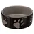 Gamelle Trixie en céramique, motif d'empreintes de pattes pour chien et chat - capacité : 0,3 L - 12 cm de diamètre