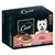Cesar Selezione in salsa, 12x100g. Con ingredienti naturali, 100% completo. Varianti: manzo con carote, pollo con verdure, agnello con piselli, tacchino con patate.