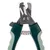 Nail clippers with green handle and metal blades, suitable for precise cutting of animal nails. Spring mechanism visible.