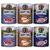 Happy Dog Sensible Pure wet food, varieties: Buffalo Pure Italy, Turkey Pure Texas, Duck Pure France. Made in Germany.