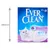 Caja de arena aglomerante para gatos Ever Clean Lavender, 6L. Texto visible: Extreme Odour Elimination, Fine Activated Carbon, Contaminant for Paws. Altura del envase: 280 mm.