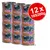 Lot de 12 boîtes Smilla Fischöpfchen Thunfisch pour chat, 185/200 g chacune, étiquette orange et violette avec photo de chat. Texte visible : 12 x 185/200g. Lot de 12 boîtes Smilla Fischöpfchen Thunfisch pour chat, 185/200 g chacune, étiquette orange et violette avec photo de chat. Texte visible : 12 x 185/200g.