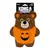 KONG Snuzzles giocattolo in peluche a forma di orso con motivo di zucca arancione e scritta 'Squeaks', 'Jouet Couineur' sulla confezione. KONG Snuzzles giocattolo in peluche a forma di orso con motivo di zucca arancione e scritta 'Squeaks', 'Jouet Couineur' sulla confezione.