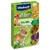 Vitakraft Kräcker Trio-Mix pour lapins nains, 3 variétés : popcorn & miel, légumes & betterave rouge, raisin & noix. Recette sans sucre. Image d’un lapin sur l’emballage.