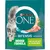 Purina ONE Bifensis Indoor Formula kattenvoer, rijk aan kip als #1 ingrediënt. Afbeelding van een kat, kipfilet, granen en groenten op de verpakking.
