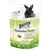 Emballage Bunny Nature KaninchenTraum, texte visible : ORAL, Unsere Glücksformel, Biodivers: 42 verschiedene Pflanzen, optimale TriMello-Größe, bei Zahnproblemen. Image d’un lapin noir.