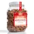 Barattolo da 600 g di snack per cani Meradog pure goody-snacks, gusto Lachs & Reis. Etichetta visibile con testo in tedesco e marchio Meradog.
