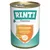 Rinti Canine Intestinal Gastrointestinal Bauchspeicheldrüse mit Huhn, weinig vet, koolhydraten, licht verteerbaar. Blik hondenvoer met zichtbaar merk en productinformatie.