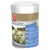 Boîte 8in1 VITALITY junior, comprimés multivitaminés enrichis en sels minéraux pour chiots, photo de deux chiots jouant sur l’étiquette, texte en plusieurs langues visible.