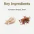 Main ingredients: chicken breast and beef, shown with images of the ingredients.
