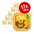 Lot de 17 barquettes Edgard Cooper BIO Savoureuse Dinde, noix de coco et chia, sans céréales, pour chiens adultes, 100 g chacune. Texte visible : AT-BIO-301 EU/non-EU Agriculture.