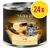 Wild Freedom Kitten Golden Valley Chicken with Rabbit, 100 % grain-free recipe, 24x200 g burkar kattmat. Stor gul cirkel med röd text: 24x. Wild Freedom Kitten Golden Valley Chicken with Rabbit, 100 % grain-free recipe, 24x200 g burkar kattmat. Stor gul cirkel med röd text: 24x.