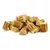Several small, brown snack pieces with a ridged surface, suitable as a treat or reward.