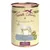 Boîte Terra Canis Hausmannskost für Hunde, PFERD mit amaranth, pfirsich & roter beete, 100 % natur, horse with amaranth, peach & beetroot. Texte en allemand et anglais visibles.
