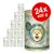 DOG'S LOVE Insect Pur hundefoder, 24x400 g. Tekst: INSEKT PUR, DOGS FOR FUTURE – SAVE OUR PLANET, HOCHWERTIGES INSEKTENPROTEIN VON DER SCHWARZEN SOLDATENFLIEGE. Synlige ikoner for insektprotein og bæredygtighed. DOG'S LOVE Insect Pur hundefoder, 24x400 g. Tekst: INSEKT PUR, DOGS FOR FUTURE – SAVE OUR PLANET, HOCHWERTIGES INSEKTENPROTEIN VON DER SCHWARZEN SOLDATENFLIEGE. Synlige ikoner for insektprotein og bæredygtighed.