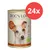 Dog's Love Hundefutter, 100% Bio Rind mit Reis, Apfel & Zucchini. Getreidefreie Rezeptur, Made in Austria, Bio-Zertifikat DE-ÖKO-006. Packung mit 24 Dosen.