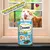 Dreamies Shake Ups Multivitamins Seafood Festival 55 г. Видна надпись на немецком: UNWIDERSTEHLICH FÜR KATZEN UND KÄTZCHEN. Кот за окном, упаковка лакомства на подоконнике.