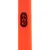 Tiaki-Logo auf einem orangefarbenen Produkt.