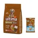 Ultima Dry Dog Food + Ultima Dog Treats Free! * - Medium/Maxi Adult - Beef (3kg) + Dental Sticks Medium / Maxi (180g)