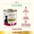 Lata de almo nature HFC Natural atún y pollo. Texto visible: 100% natural, sabor y energía, proteínas de alta calidad, picado tierno, atún y pollo. Sin gluten.