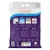 Back of product bag showing usage instructions, odour control, hard clumping, dust-free features, and illustrated steps for use. Includes multilingual text and icons explaining product benefits.