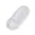 White fabric finger brush for pet dental care.