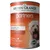 Tin labelled 'fresh chicken with rice', optimum nutrition with delicious fresh chicken, naturally hypoallergenic, not tested on animals, 395g.