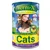 Boîte Verm-X pour chats, contrôle naturel de l’hygiène intestinale, 100 % naturel, sans additifs artificiels, croquettes aux herbes, 60 g, approuvé vétérinaire, texte en anglais.