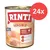 Rinti Sensible cibo umido, 24x lattina, 100% pollo + carota, solo 1 proteina animale, senza glutine, altamente digeribile, nuova percentuale di carne.