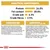 Analytical constituents: protein 26.0%, fat content 20.0%, crude ash 6.3%, crude fibres 2.5%. Composition and additives list includes rice, poultry proteins, animal fats, vitamins, minerals.