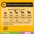 Daily feeding guide: for 3kg, 40-45g dry food plus 1 pouch; 5kg, 60-70g plus 1.5 pouches; 7kg, 80-90g plus 1.75; 10kg, 110-125g plus 2; 15kg, 155-175g plus 2.5 pouches.