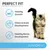 PERFECT FIT, supports whole body health. Healthy Growth, Vision & Brain Development, Healthy Bones Development. JUNIOR <1. Bild på kattunge.