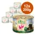 Best Nature Kitten, 12x200g puszek z sercami drobiowymi i ryżem. Naturalne żywienie premium dla kotów. Analiza: białko 11%, tłuszcz 5%, wilgotność 80%.