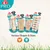 8in1 PRO dental chews in various shapes and sizes, with icons showing chicken flavour and dental care benefits. Four product packs displayed with visible treats inside.