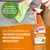 Nature’s Miracle Oxy Formula Set-In Stain Remover, solution pour taches et odeurs incrustées. Texte : Ne présente aucune toxicité pour les animaux ou l’environnement.