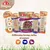 Friandises pour chiens 8in1 Delights en différentes formes : Chicken Rings, Beef Stick, Duck Spirals, Beef Twisted Sticks. Saveurs poulet, bœuf, canard. Différentes tailles visibles.