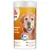 8in1 Vitality Multivitamin tablets for senior dogs, balenie s oranžovým pozadím, nápis DAILY SUPPLEMENT A-Z, viacjazyčný popis produktu na etikete.