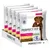 Perfect Fit Supports Whole Body Health Adult 1+ dog food, rich in chicken, no added artificial colours, total 5, visible kibble in open display box