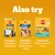 Three Pedigree products: DentaStix Daily Oral Care, DentaStix Chewy Chunx and Multivitamins Immunity with chicken. Packaging and product names visible.