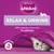 whiskas RELAX & UNWIND. With relaxing amino acid for calmness. calmness