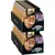 Sheba Filets Huhn mit Garnelen und Meeresfisch, mehrere Portionsschalen in schwarzer Verpackung sichtbar. Sheba Filets Huhn mit Garnelen und Meeresfisch, mehrere Portionsschalen in schwarzer Verpackung sichtbar.