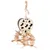 TIAKI Jouet à friandises Cœur pour oiseaux - env. L 30 x l 10 x H 9 cm