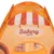 Spielzelt mit Bäckerei-Motiv, orangefarbenes Design mit Schriftzug 'Bakery' und Brotillustrationen.